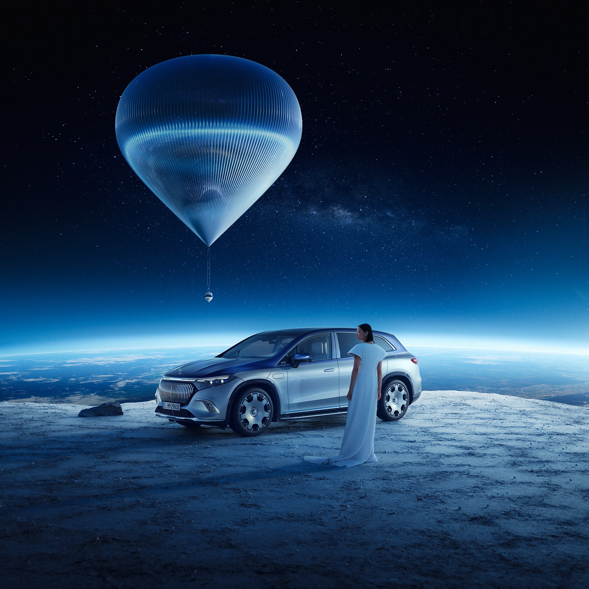 Mercedes-Maybach與Space Perspective合作。 合作|品牌|Mercedes-Maybach